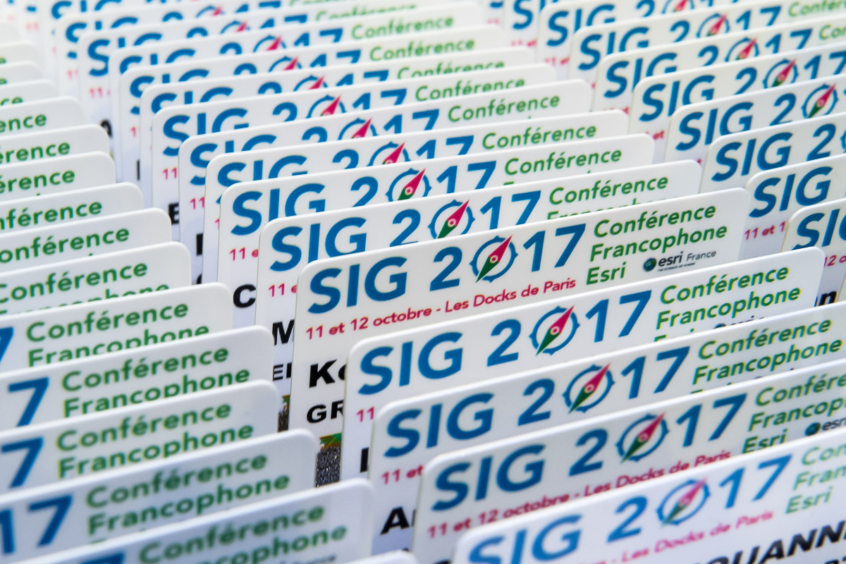 SIG 2017 (Système d'information géographique) - La Conférence Francophone Esri