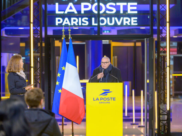 Inauguration LA POSTE - Dominique Perrault