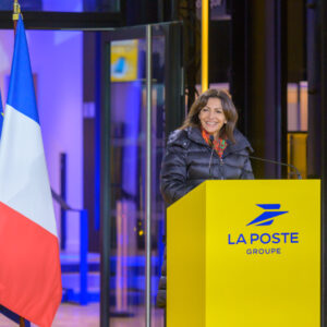 Inauguration LA POSTE - Anne Hidalgo