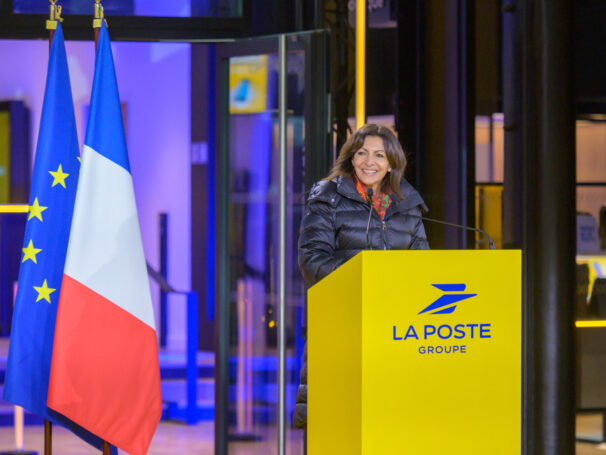 Inauguration LA POSTE - Anne Hidalgo